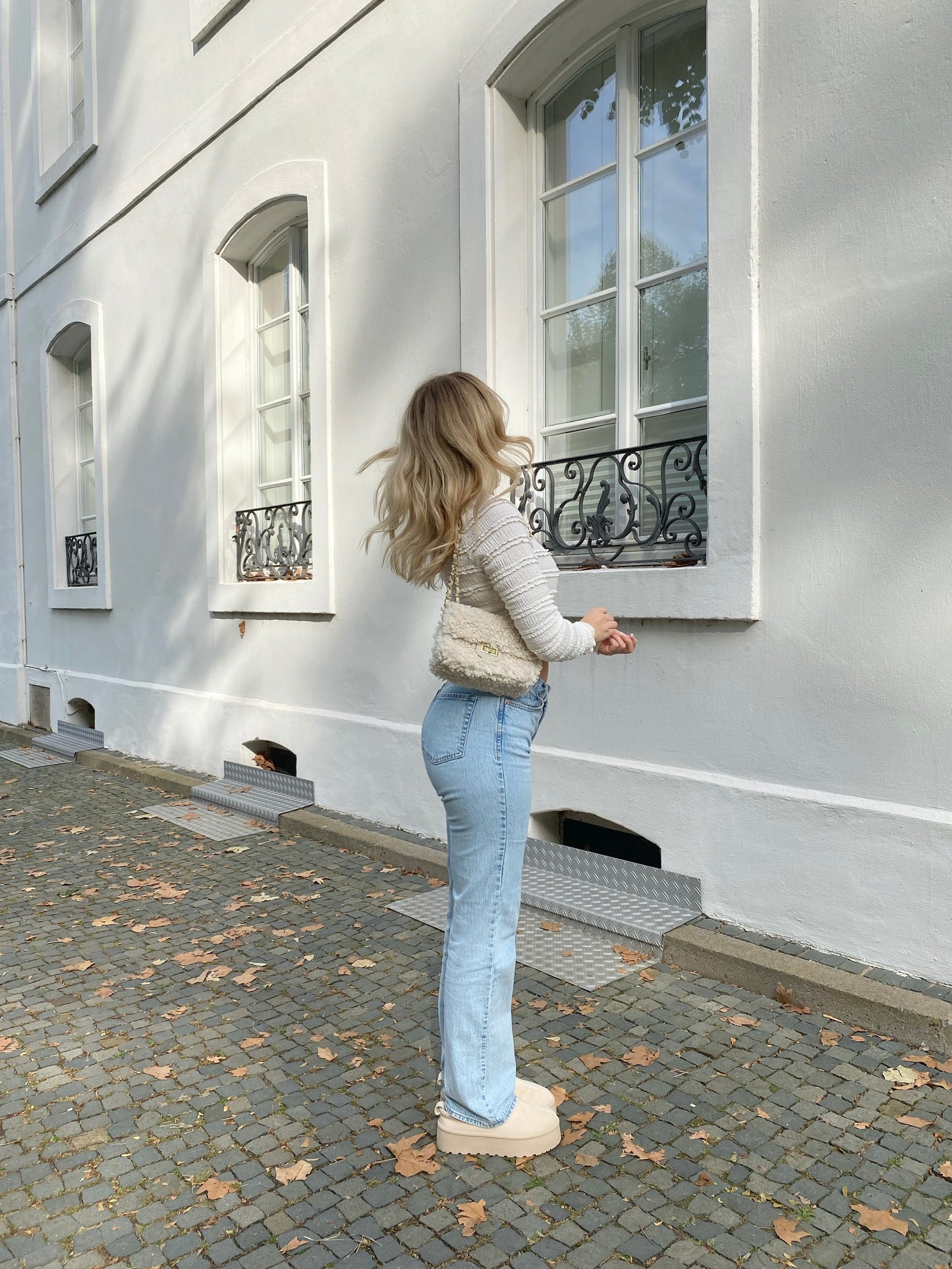 Slipper Boots - Creme