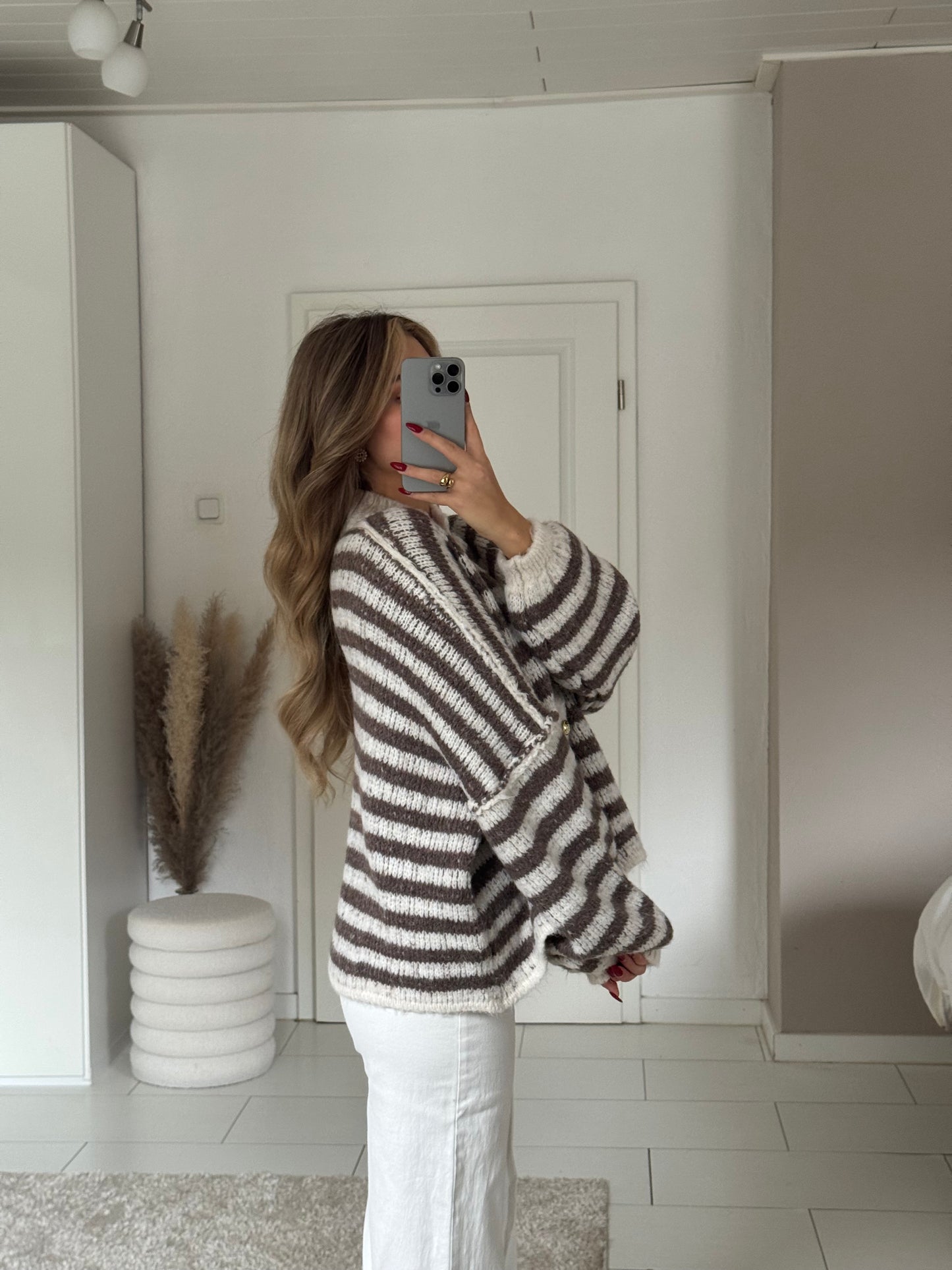 Cozy Stripe Cardigan