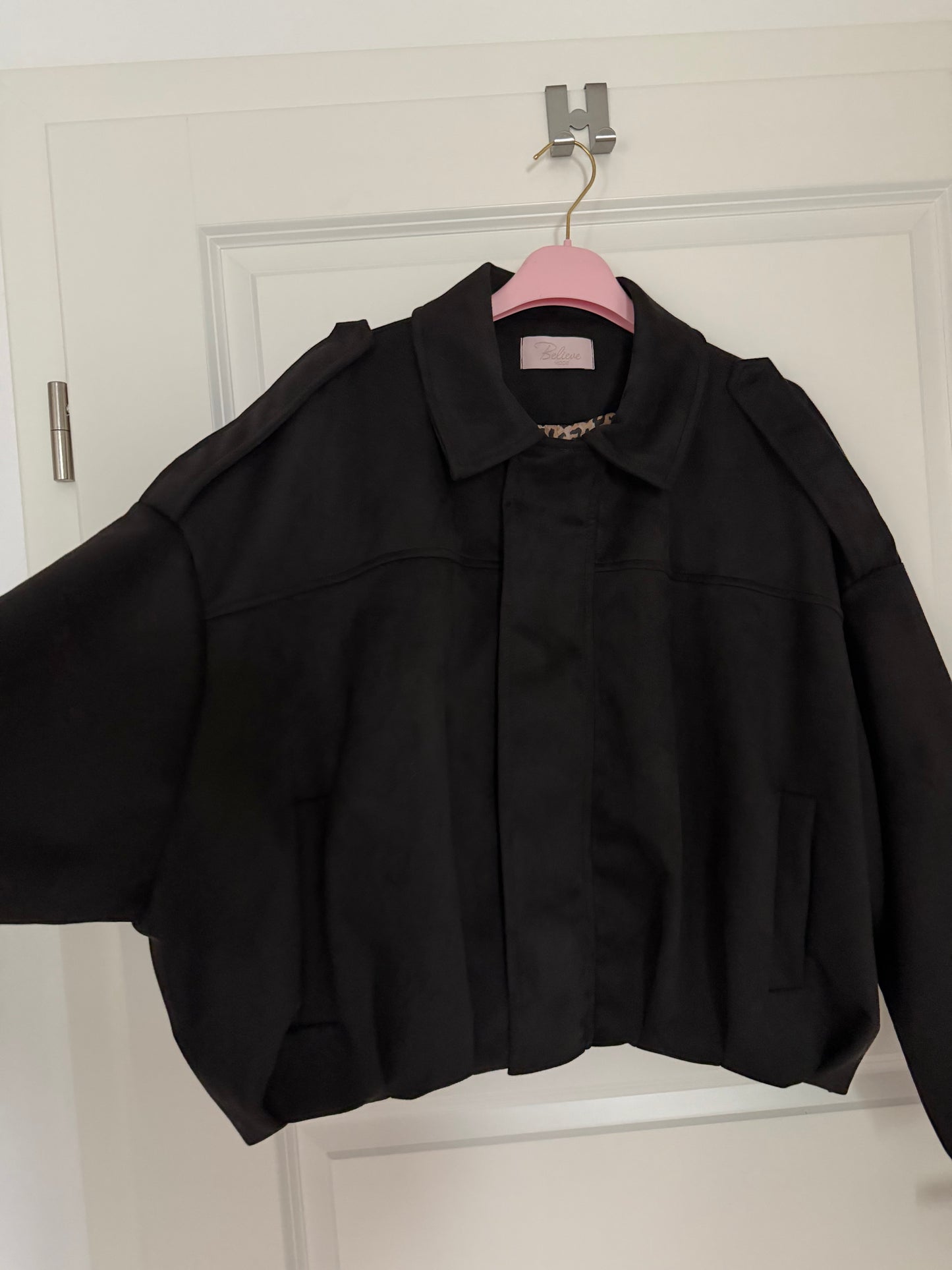 Wildlederoptik Jacke