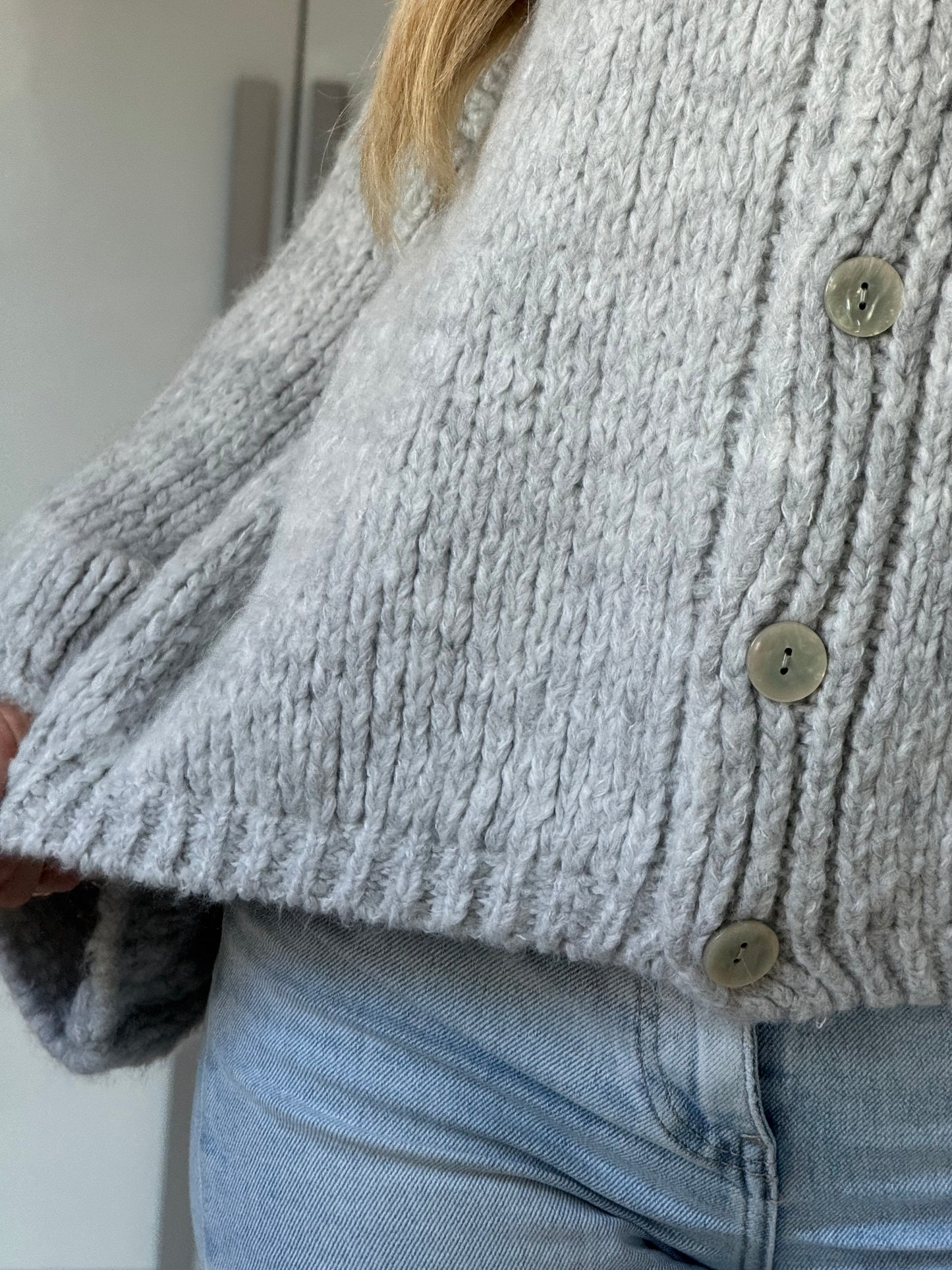 Cozy Everyday Cardigan - Grau