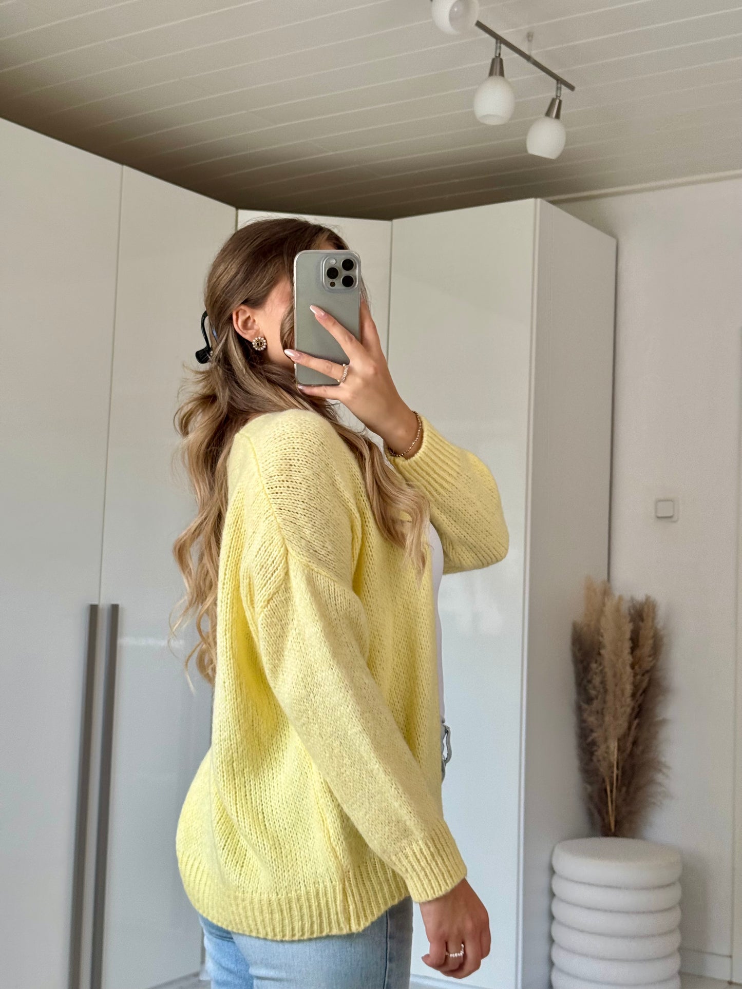 Cozy Small Cardigan- Butter Lemon