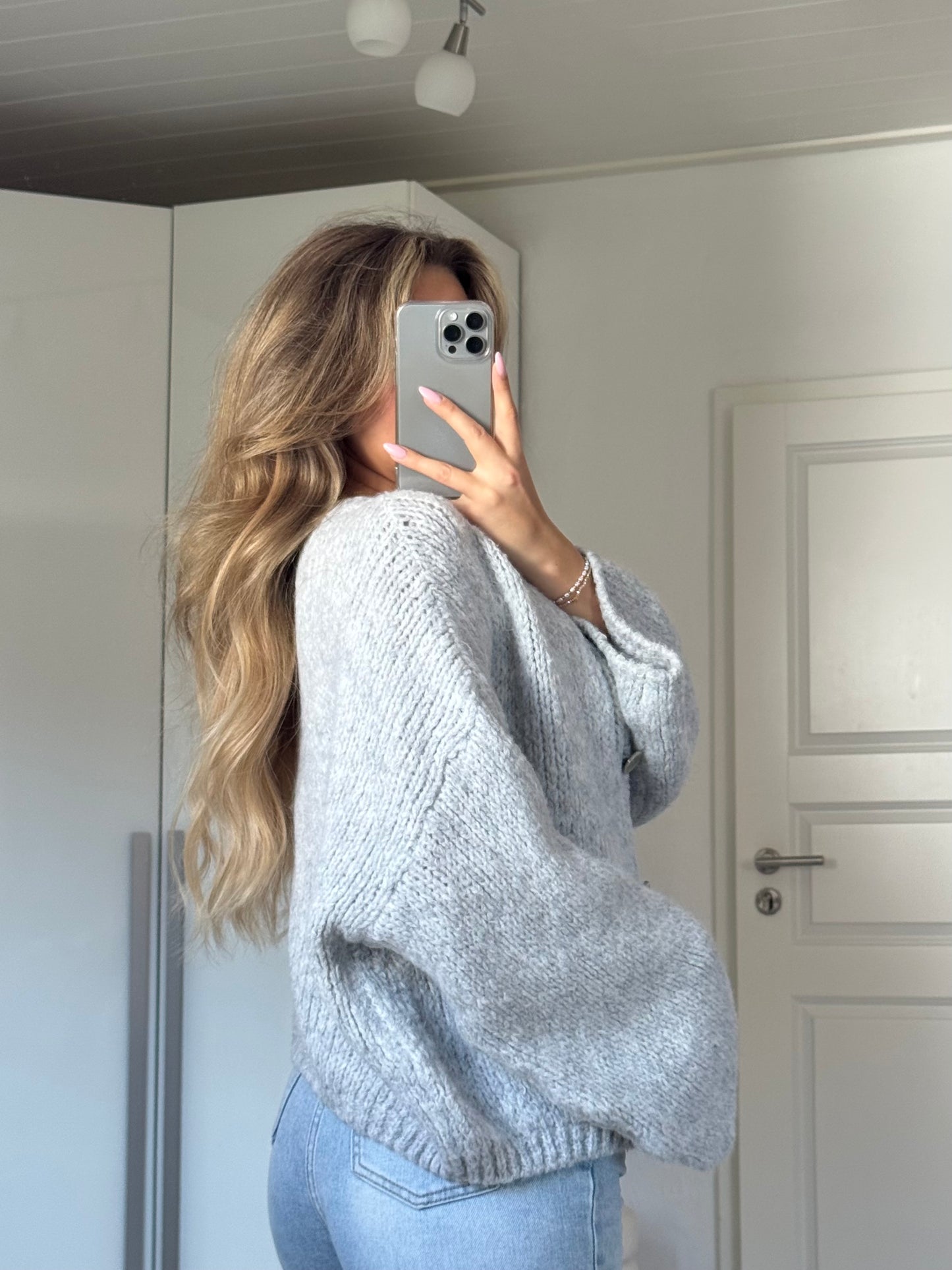 Cozy Everyday Cardigan - Grau