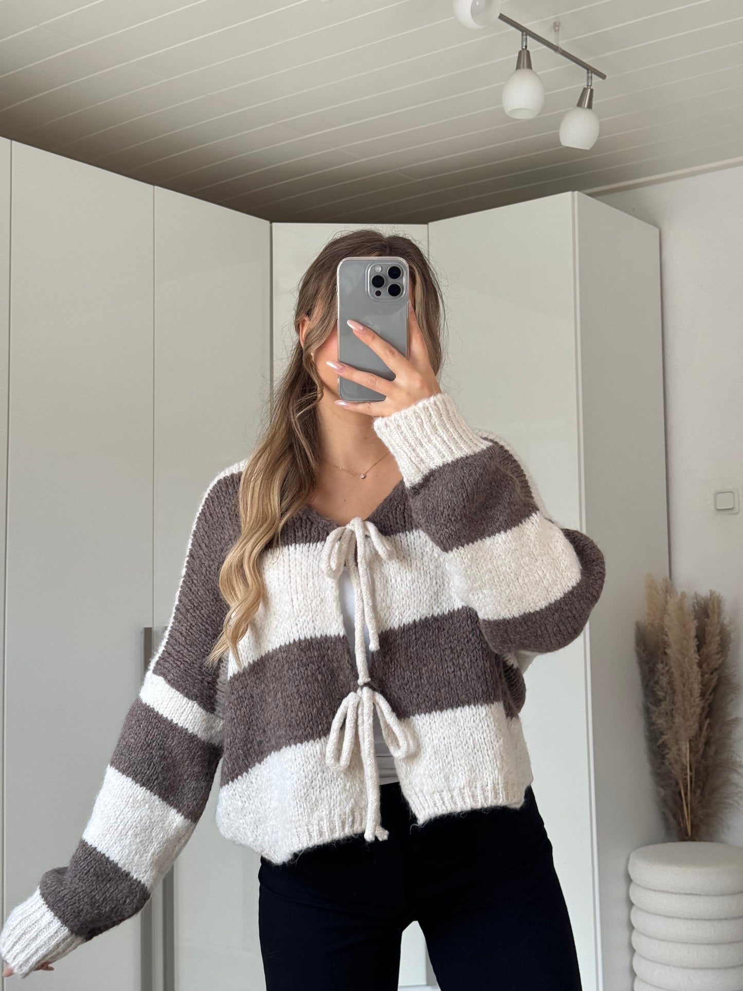 Streifen Cardigan - Hazel