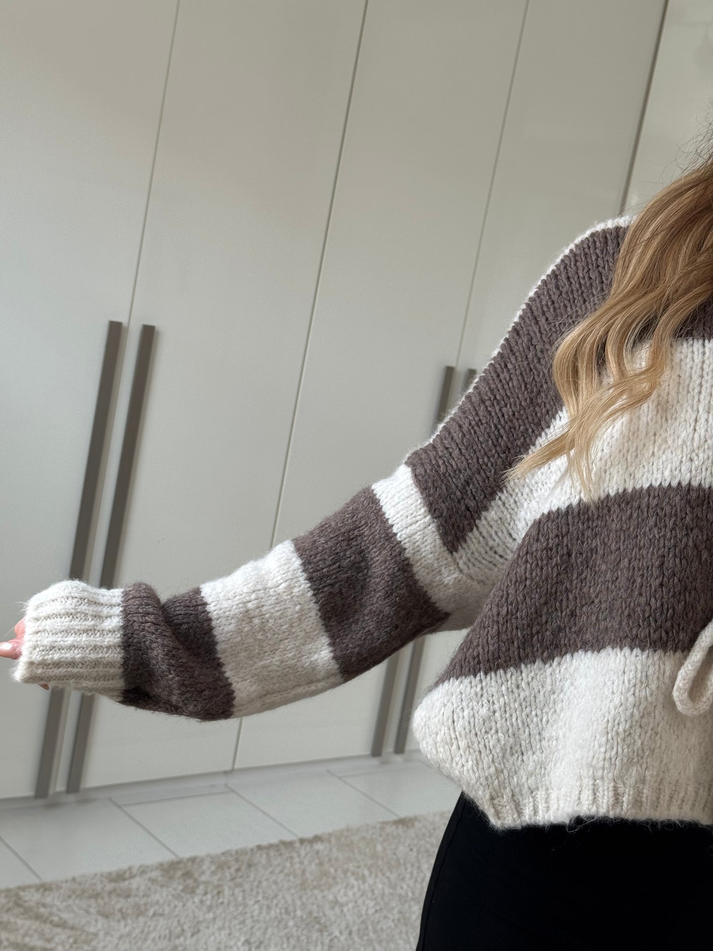 Streifen Cardigan - Hazel