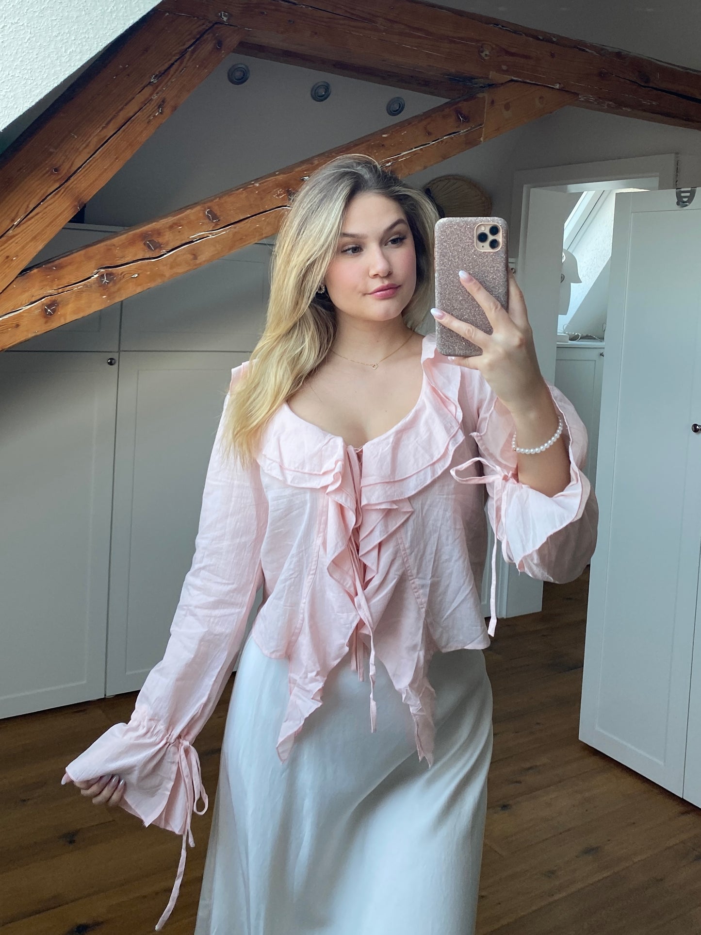 Bluse Fleur - rosa