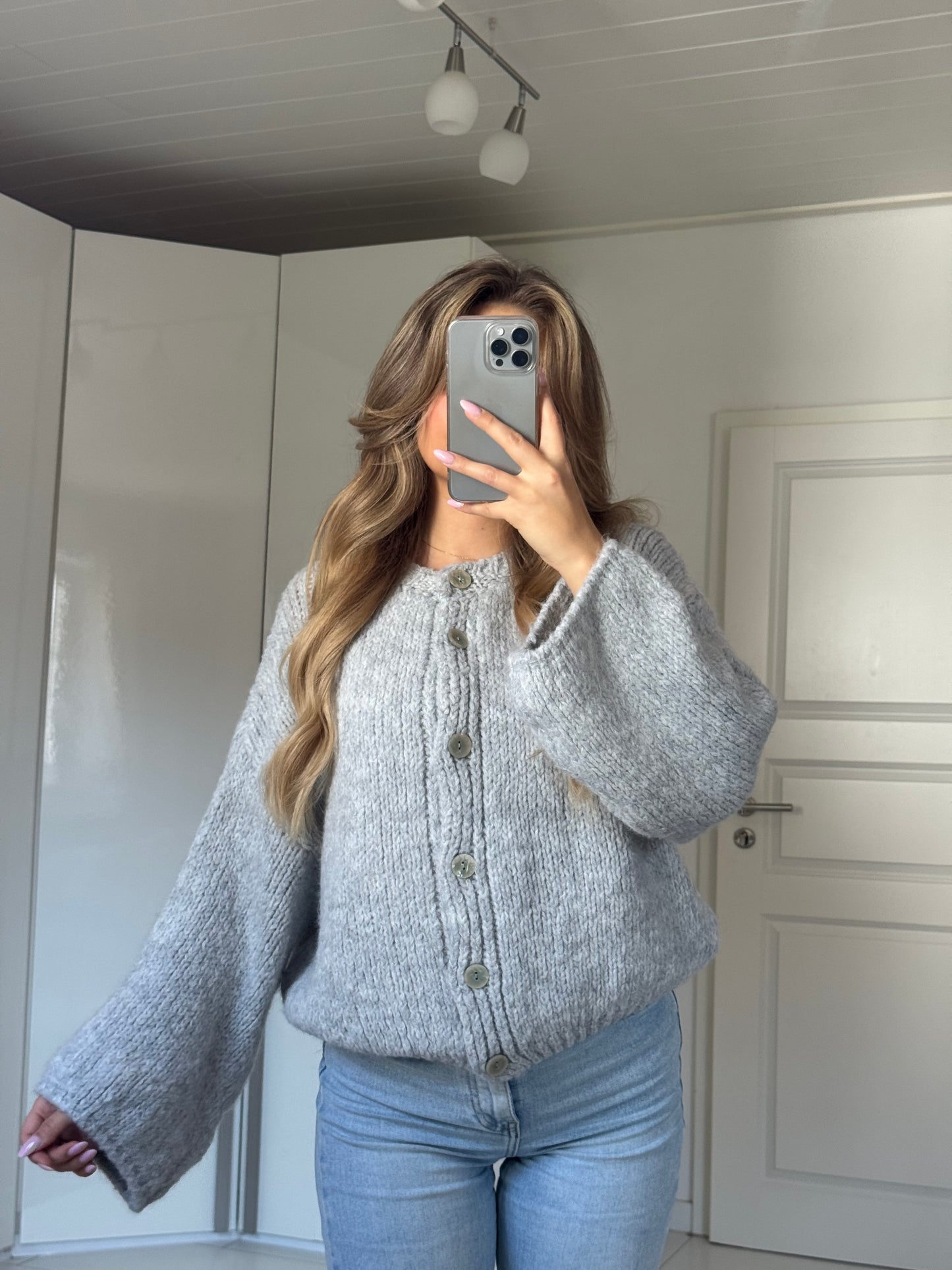 Cozy Everyday Cardigan - Grau