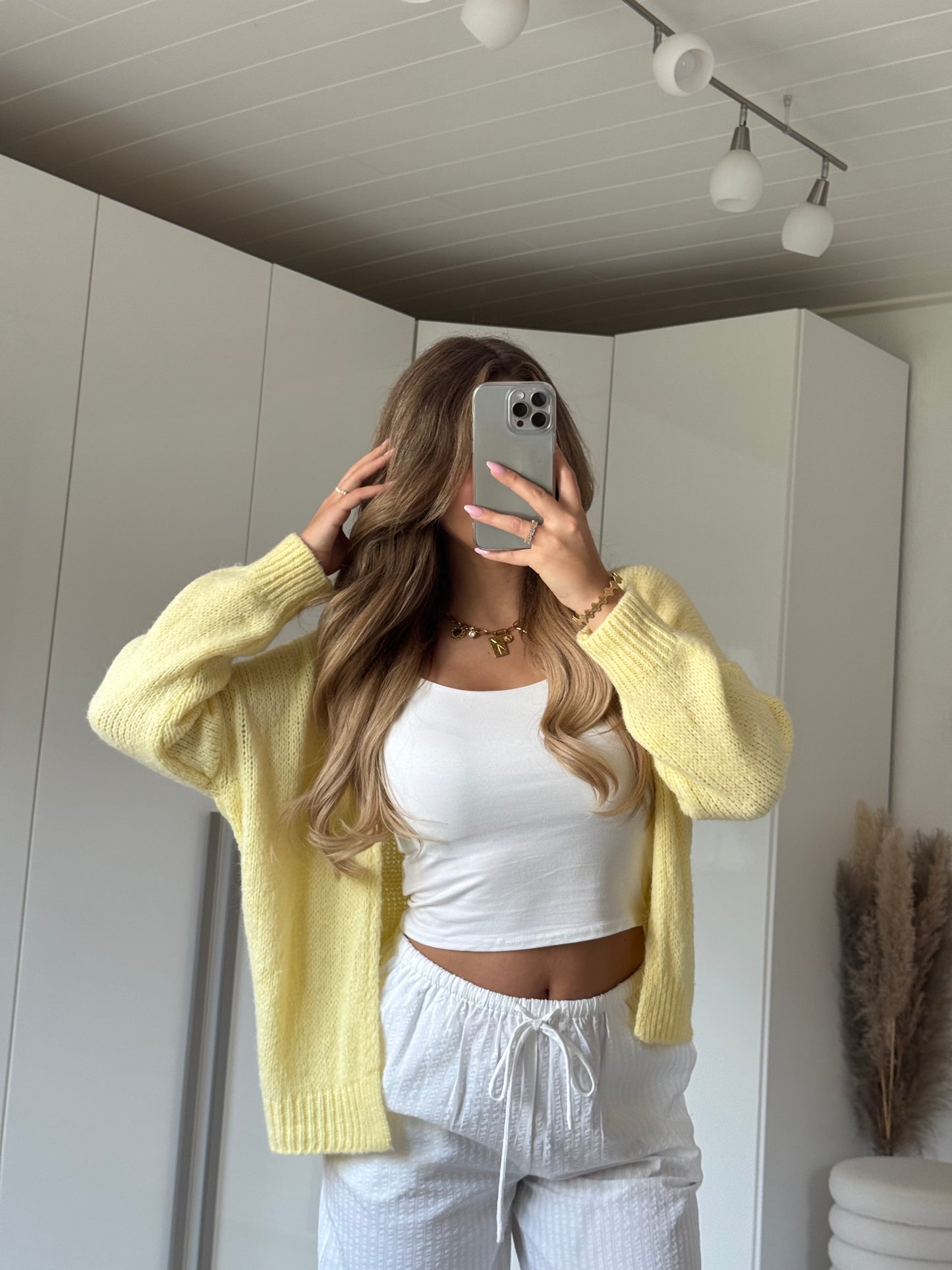 Basic Cropped Top weiß