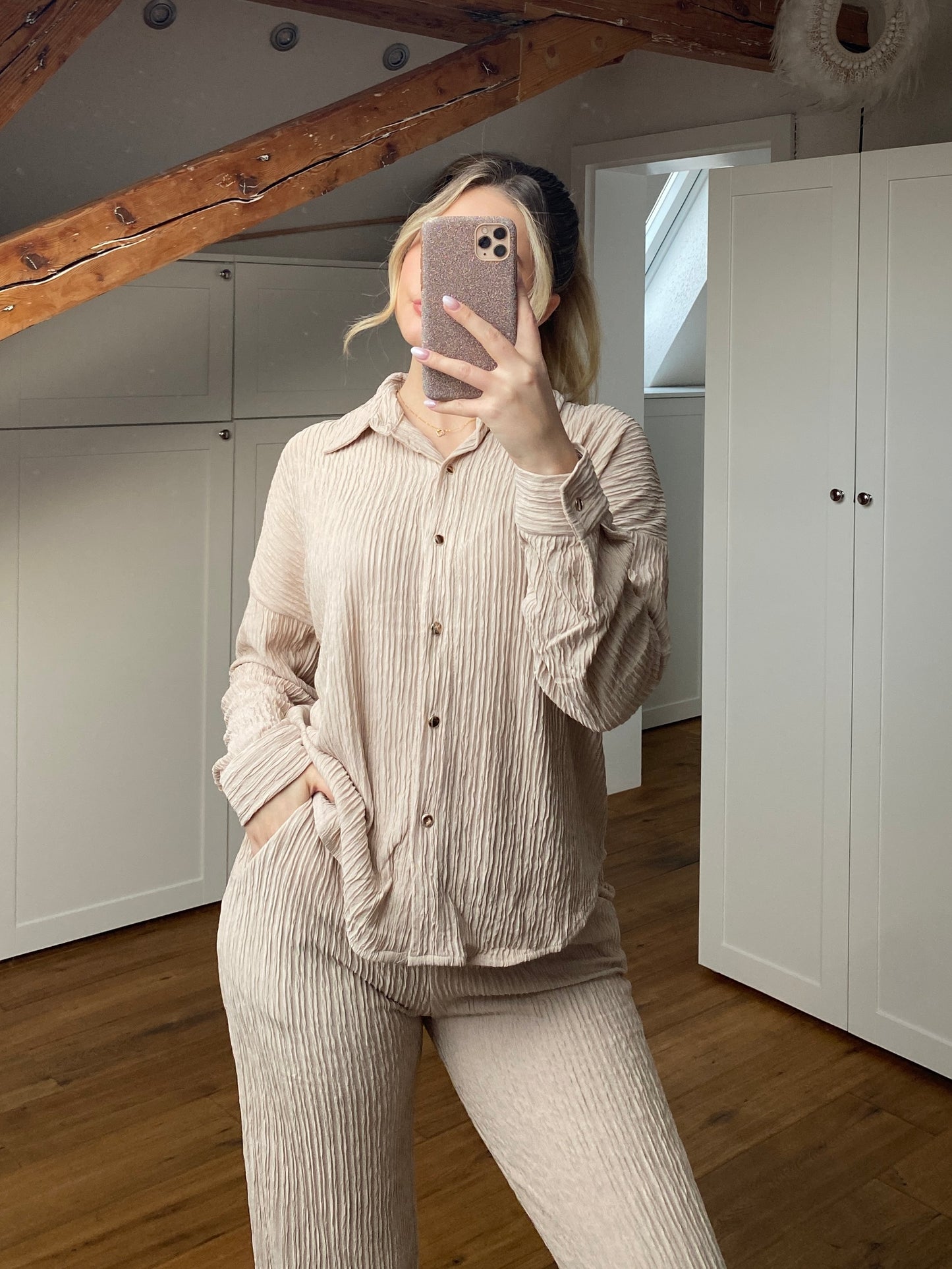 Zweiteiler Beige