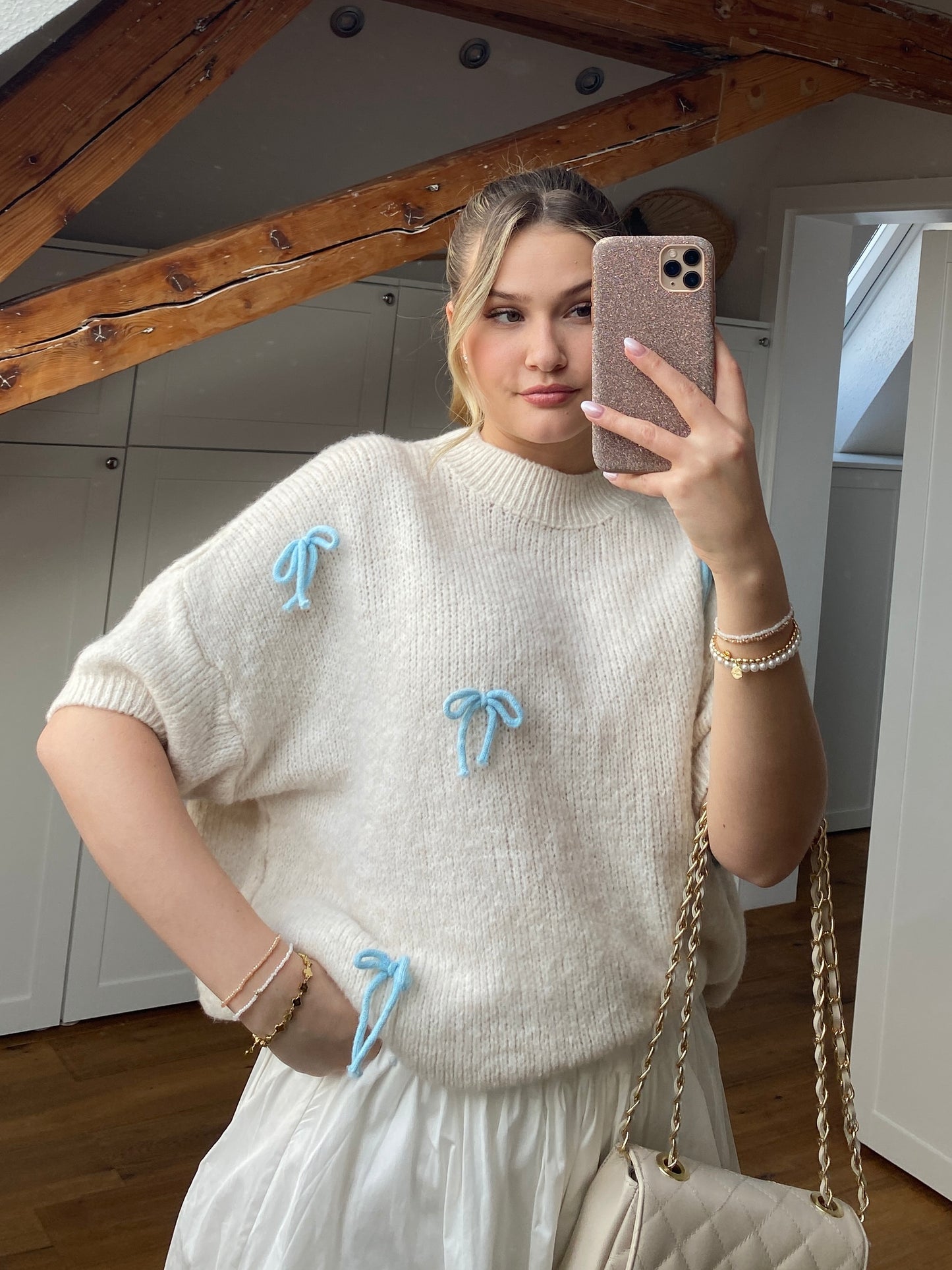 Schleifi Oberteil - blau