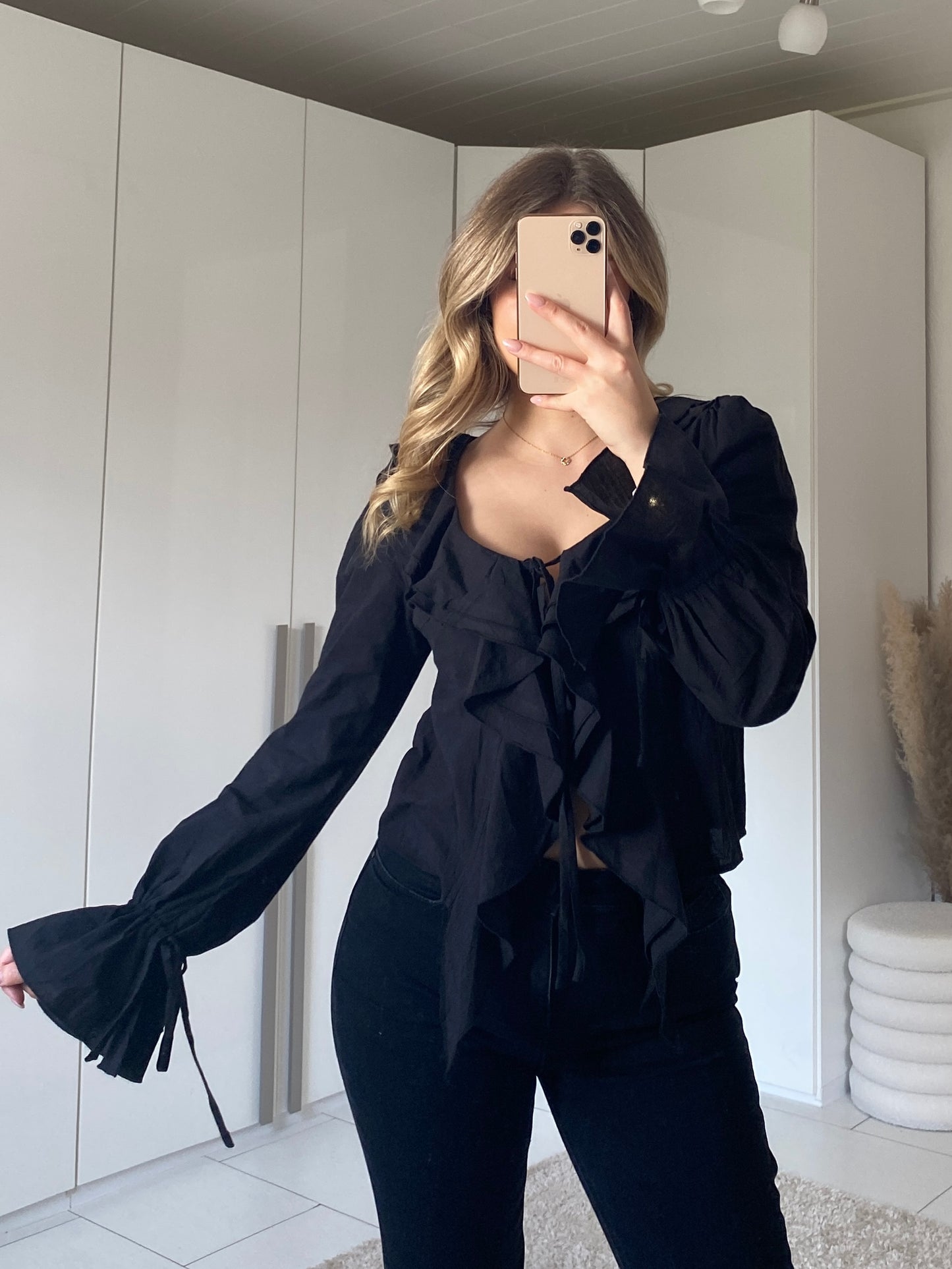 Bluse Fleur - schwarz