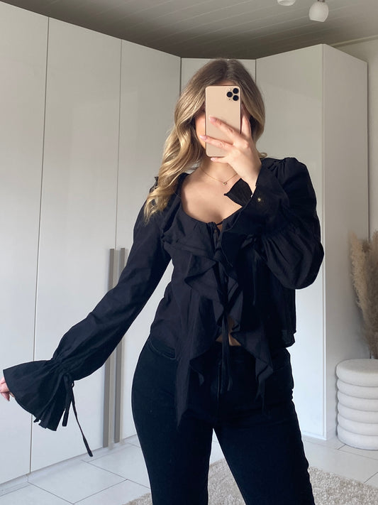Bluse Fleur - schwarz