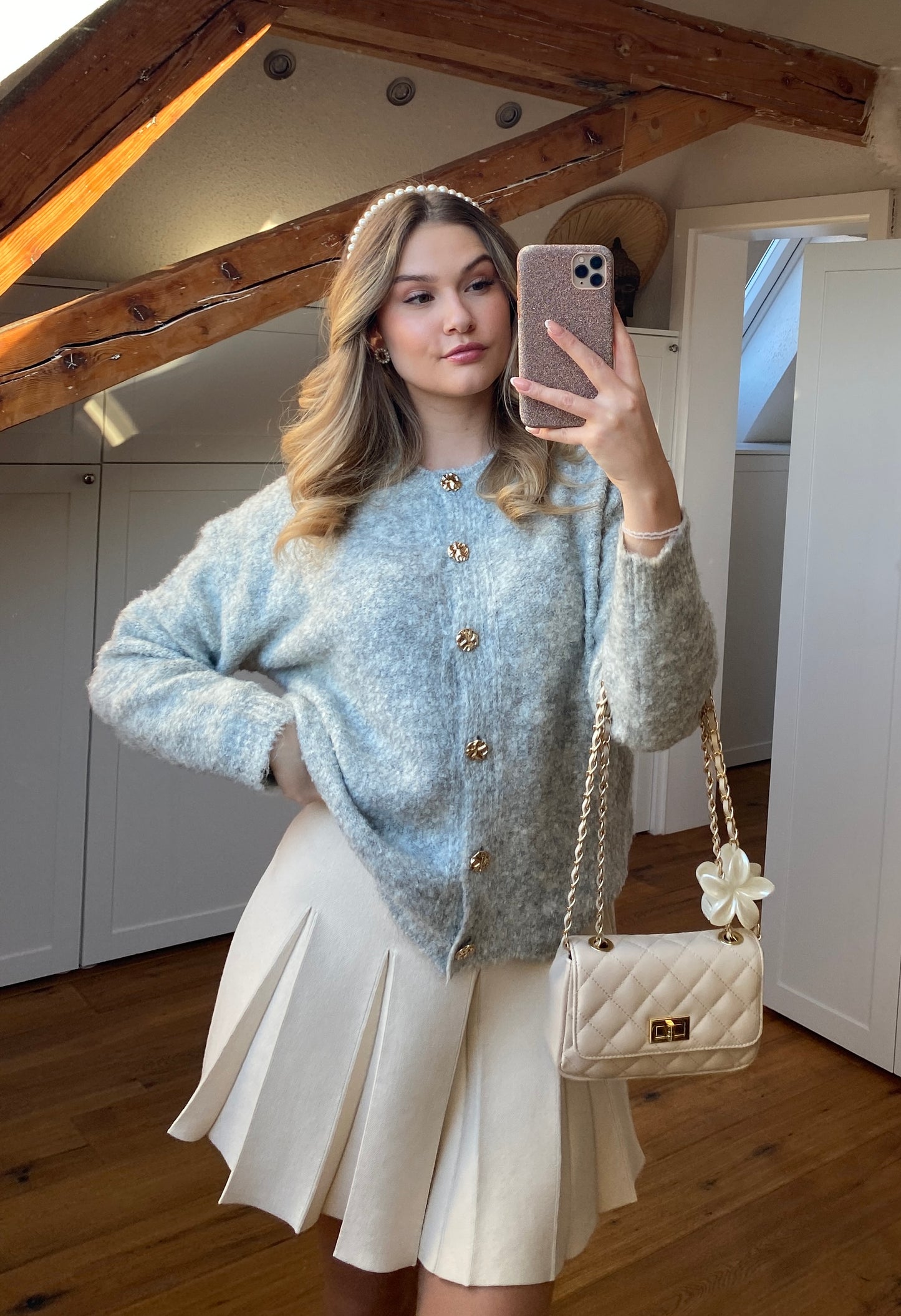Dreamy Cardigan - Grau