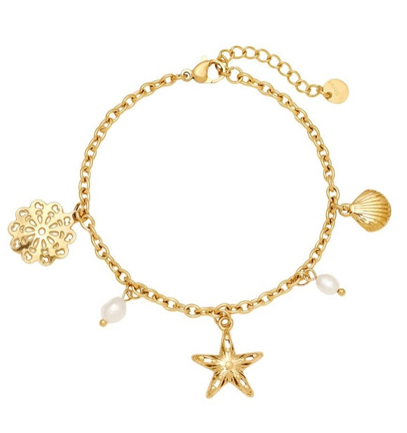 Beach Vibes Armband - Gold