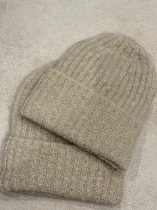 Mütze beige