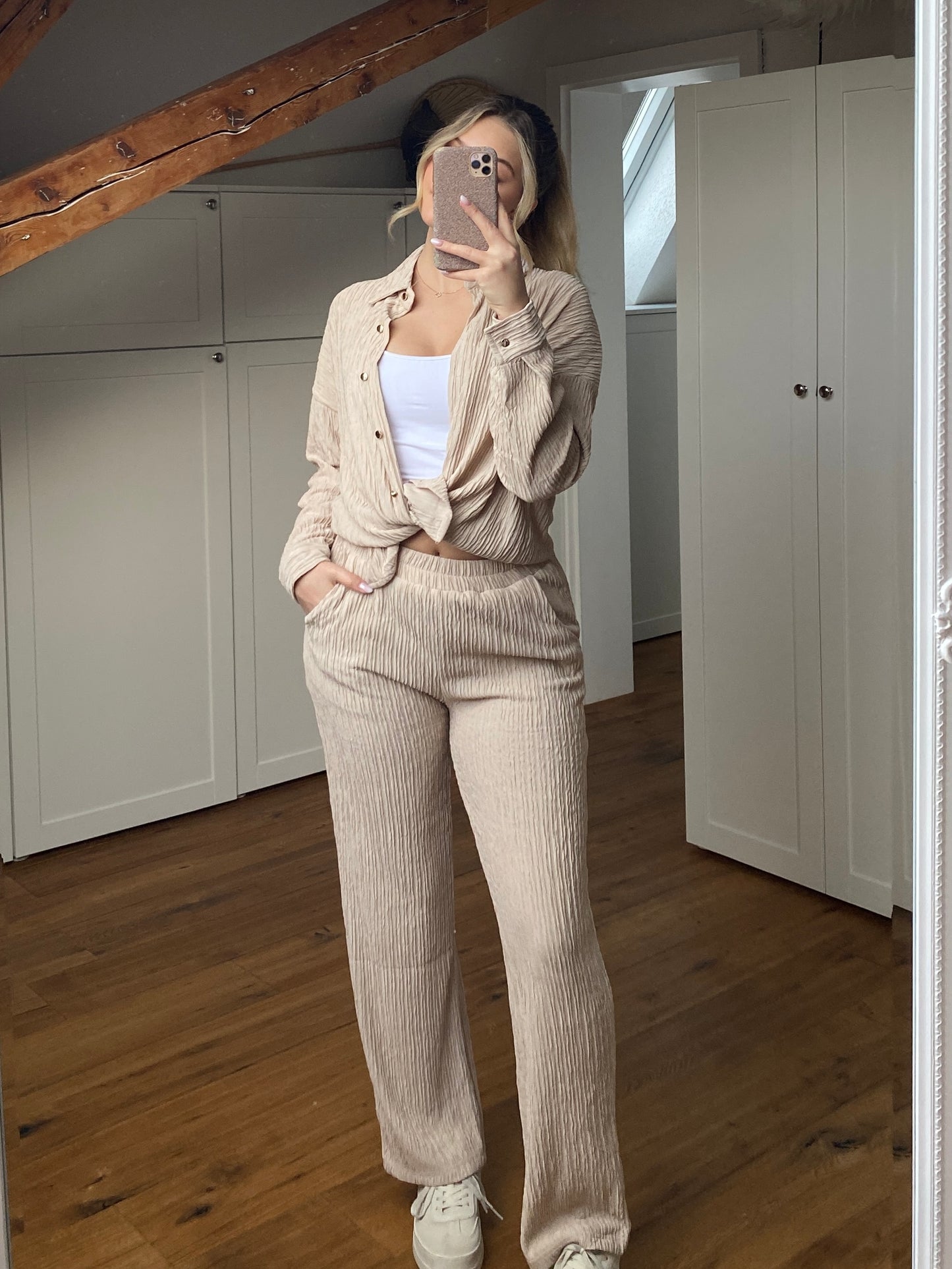 Zweiteiler Beige