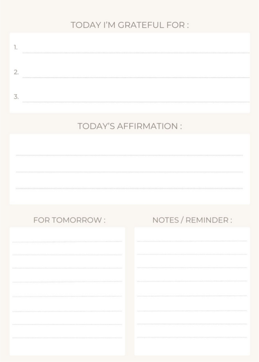 Five Minute Journal