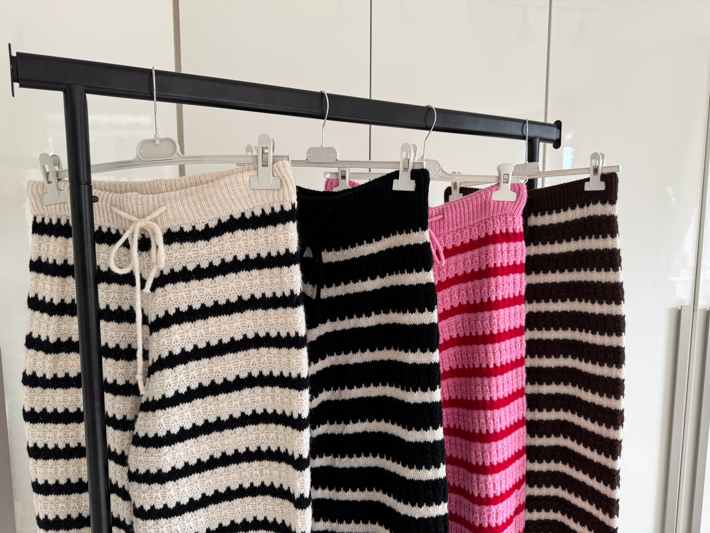 Kuschli Hose schwarz-weiß