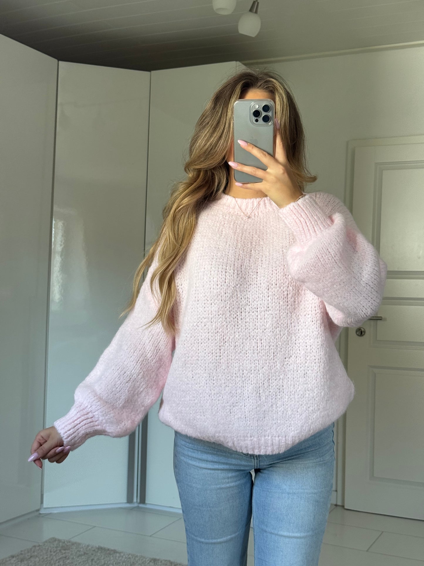 Maxine Strickpullover - Rosa