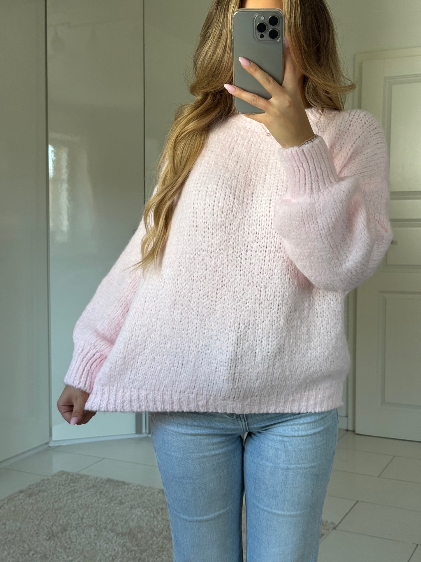 Maxine Strickpullover - Rosa