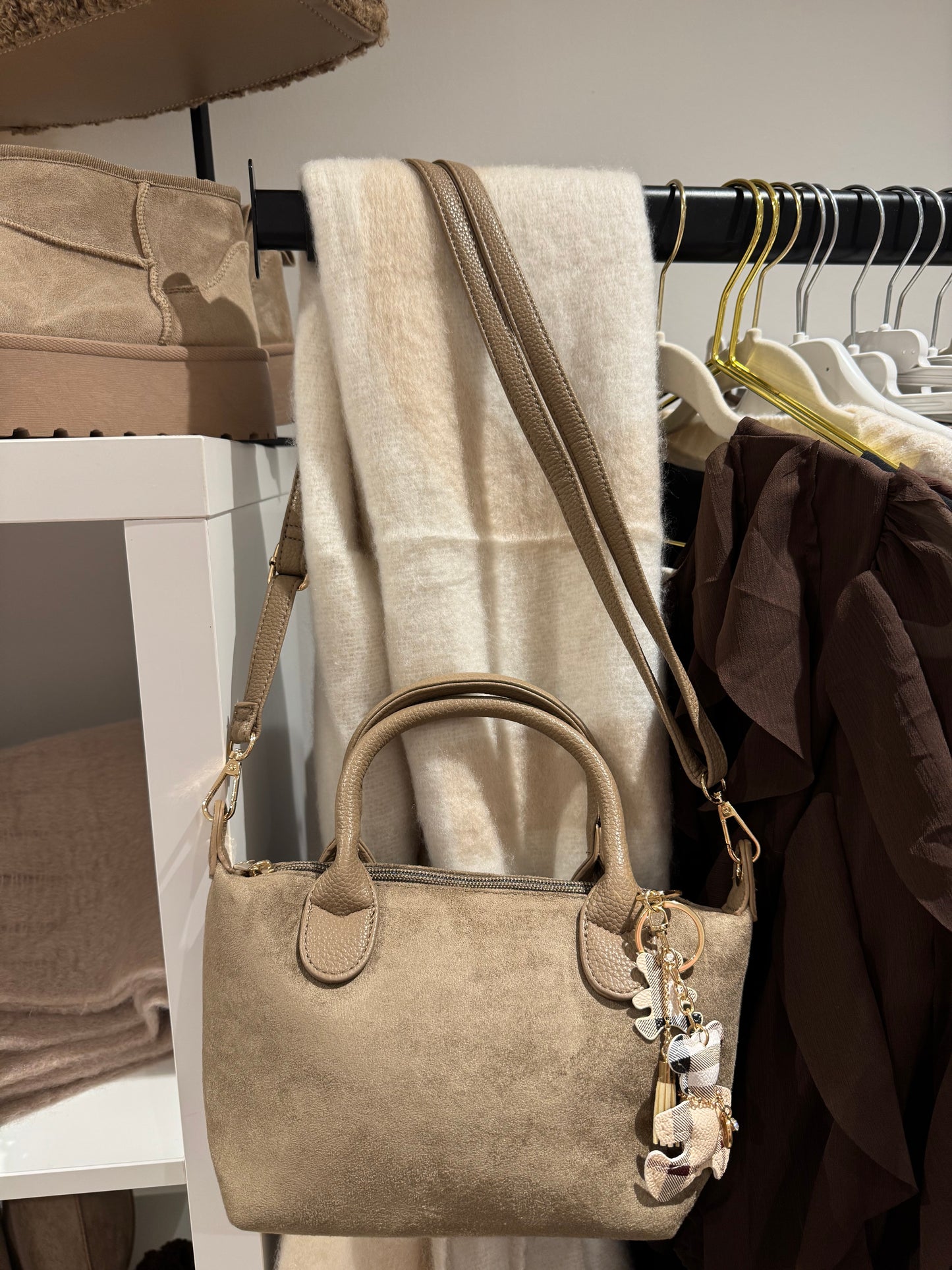 Mia Bag Wildleder Optik