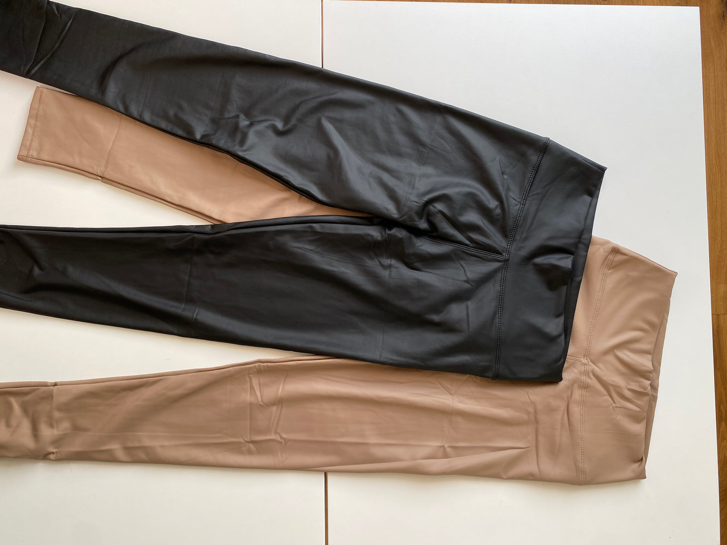 Thermo-Leggings Lederoptik-verschiedene Farben