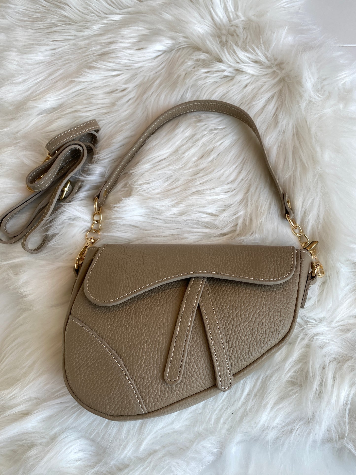 Saddle Bag mini - taupe