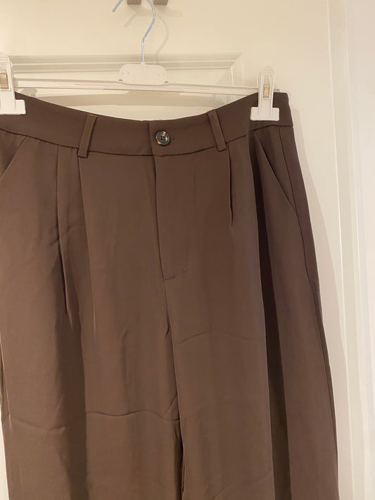 Stoffhose Schoko braun