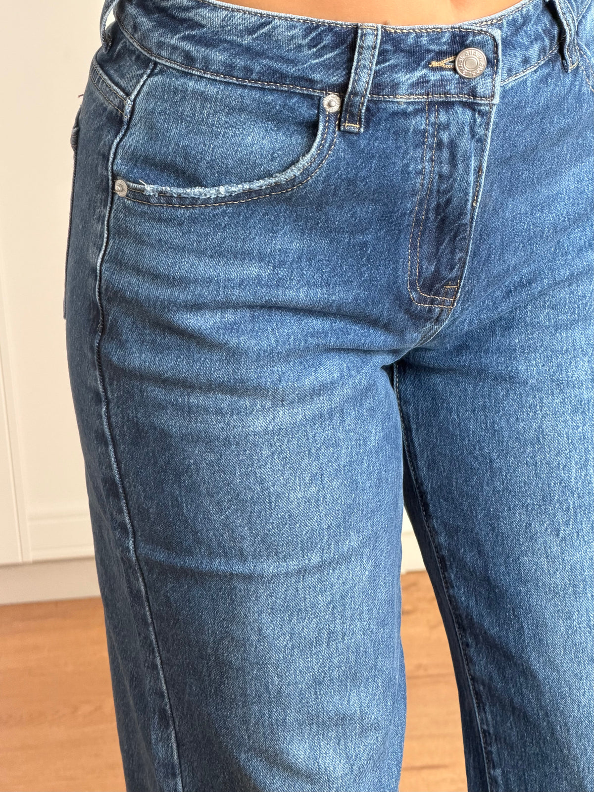 Straight leg Jeans Navy Blue