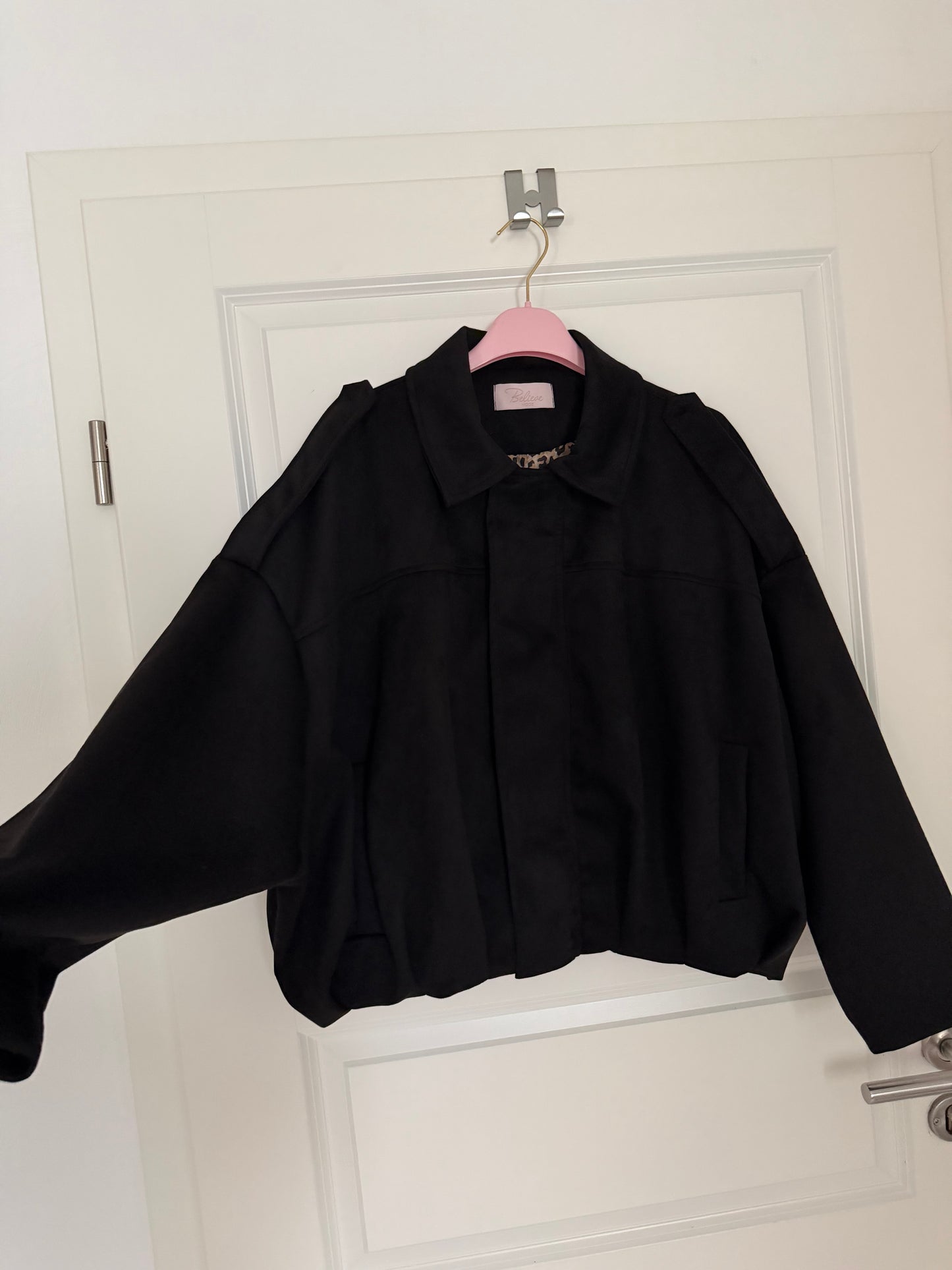 Wildlederoptik Jacke
