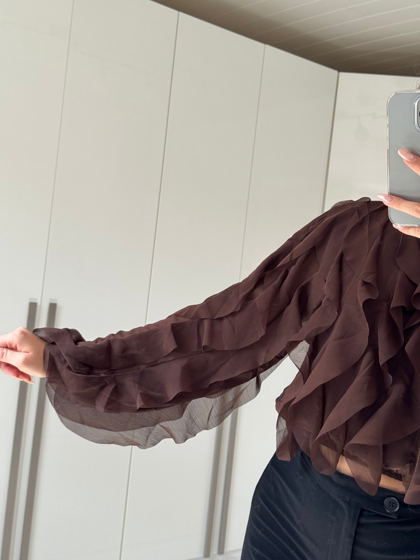 Volant Bluse