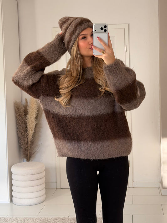 Comfy Streifenpullover