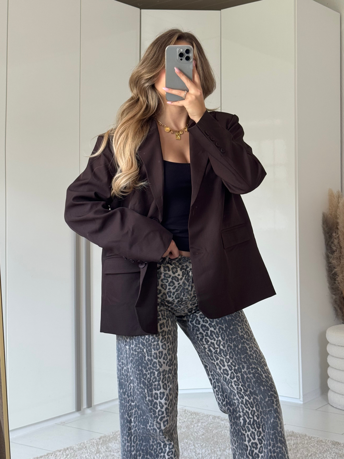 Blazer Schoko