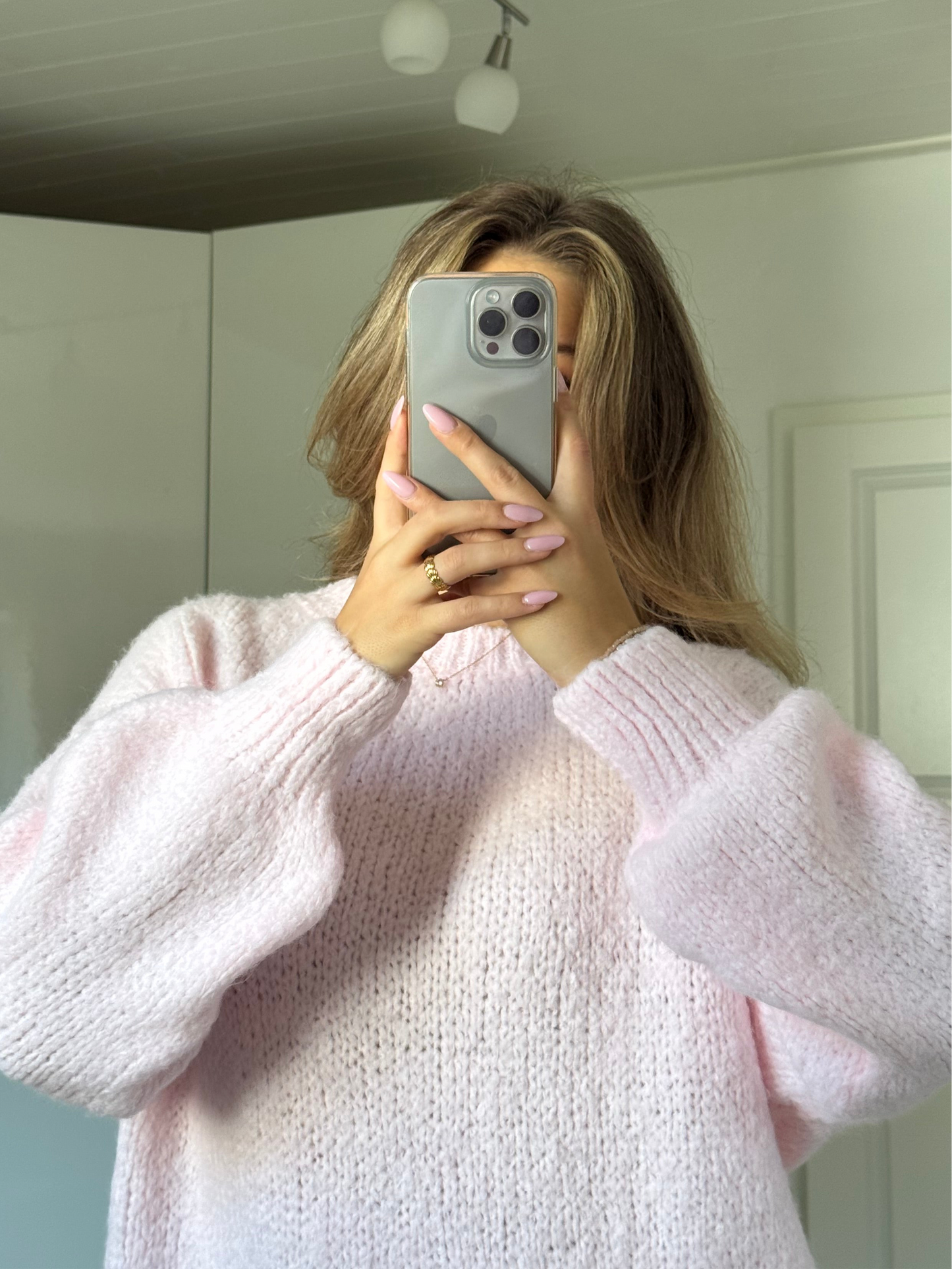 Maxine Strickpullover - Rosa
