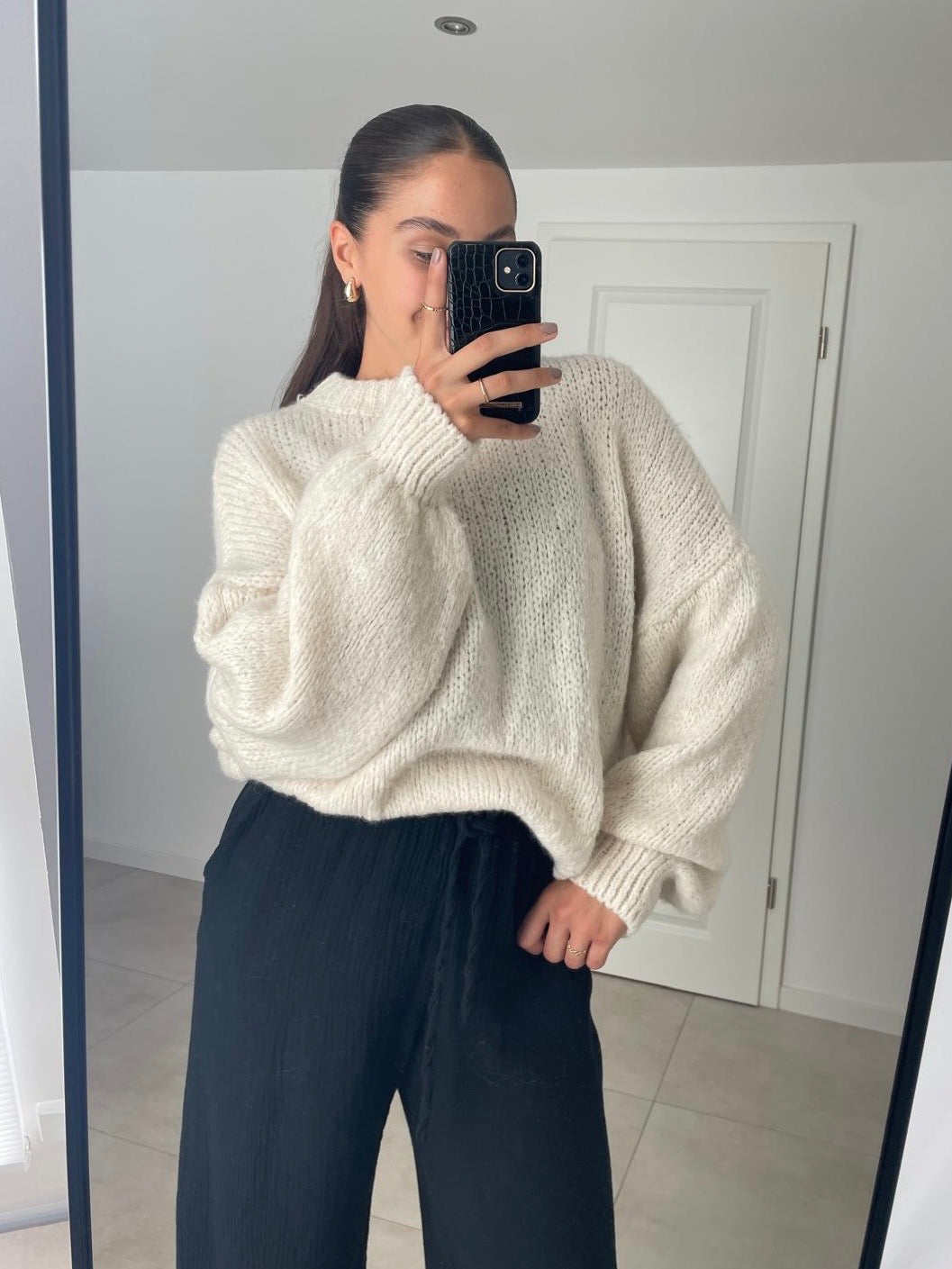 Maxine Strickpullover - creme