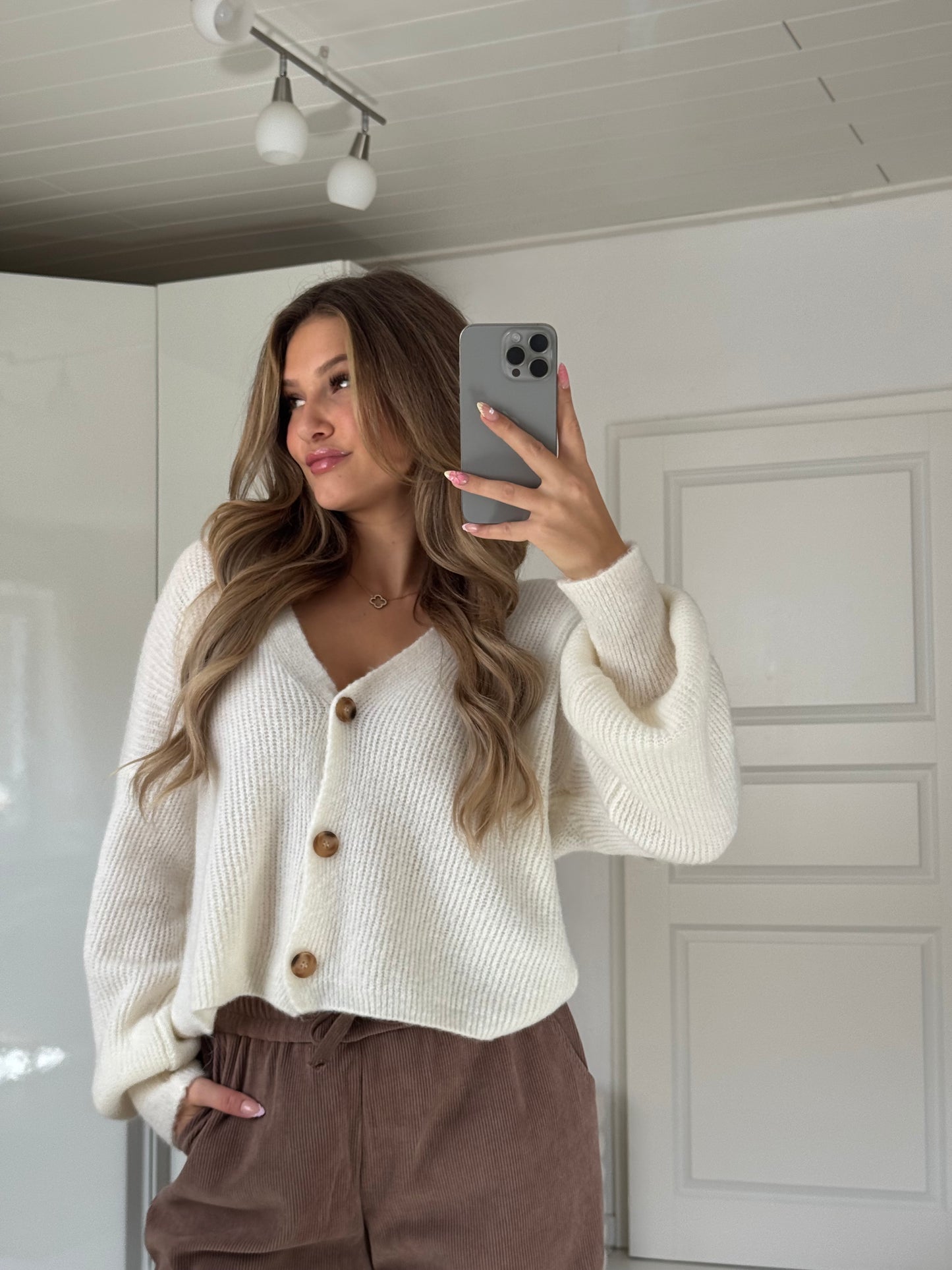 Cardigan Marie - Weiß