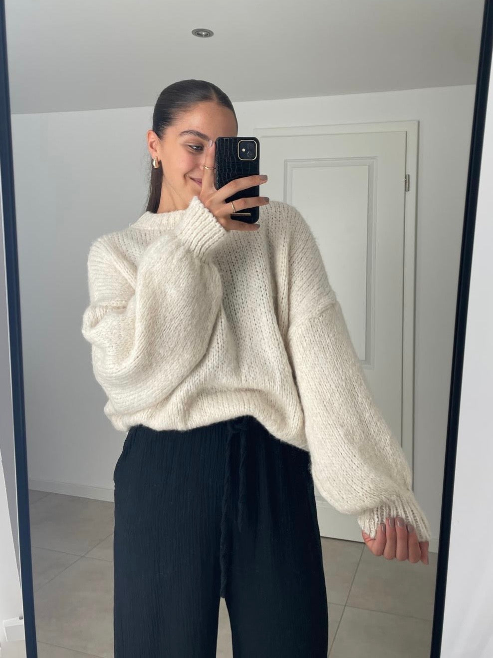 Maxine Strickpullover - creme