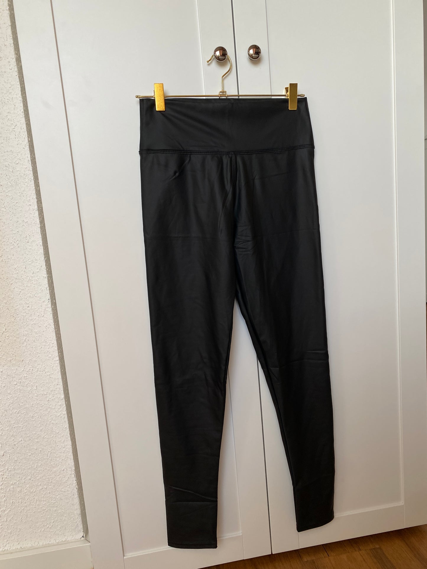 Thermo-Leggings Lederoptik-verschiedene Farben