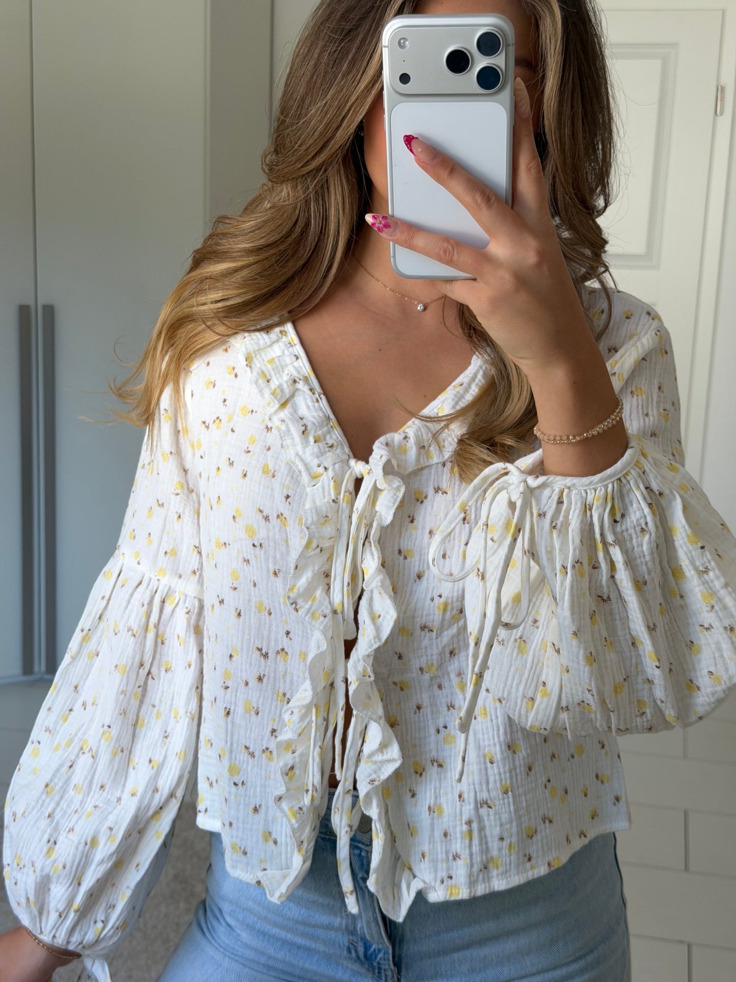 Musselin Bluse Bloom
