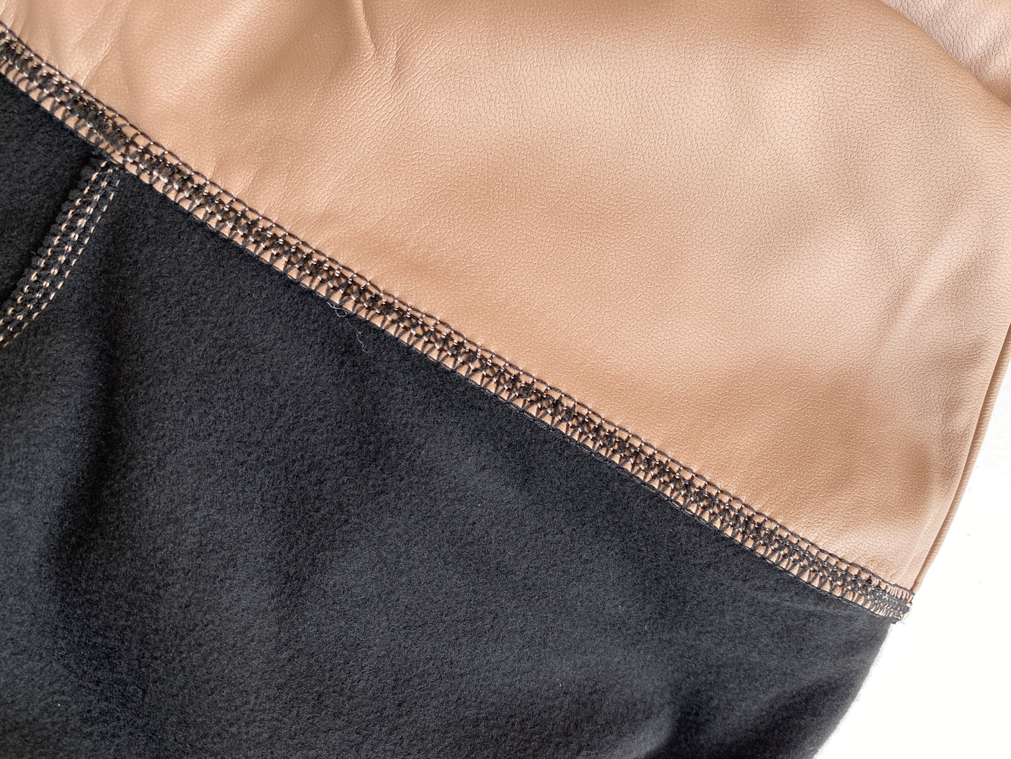 Thermo-Leggings Lederoptik-verschiedene Farben