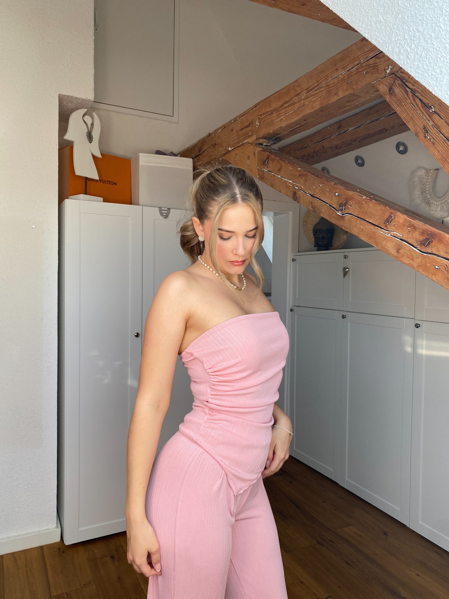 Bandeau Zweiteiler Rosa