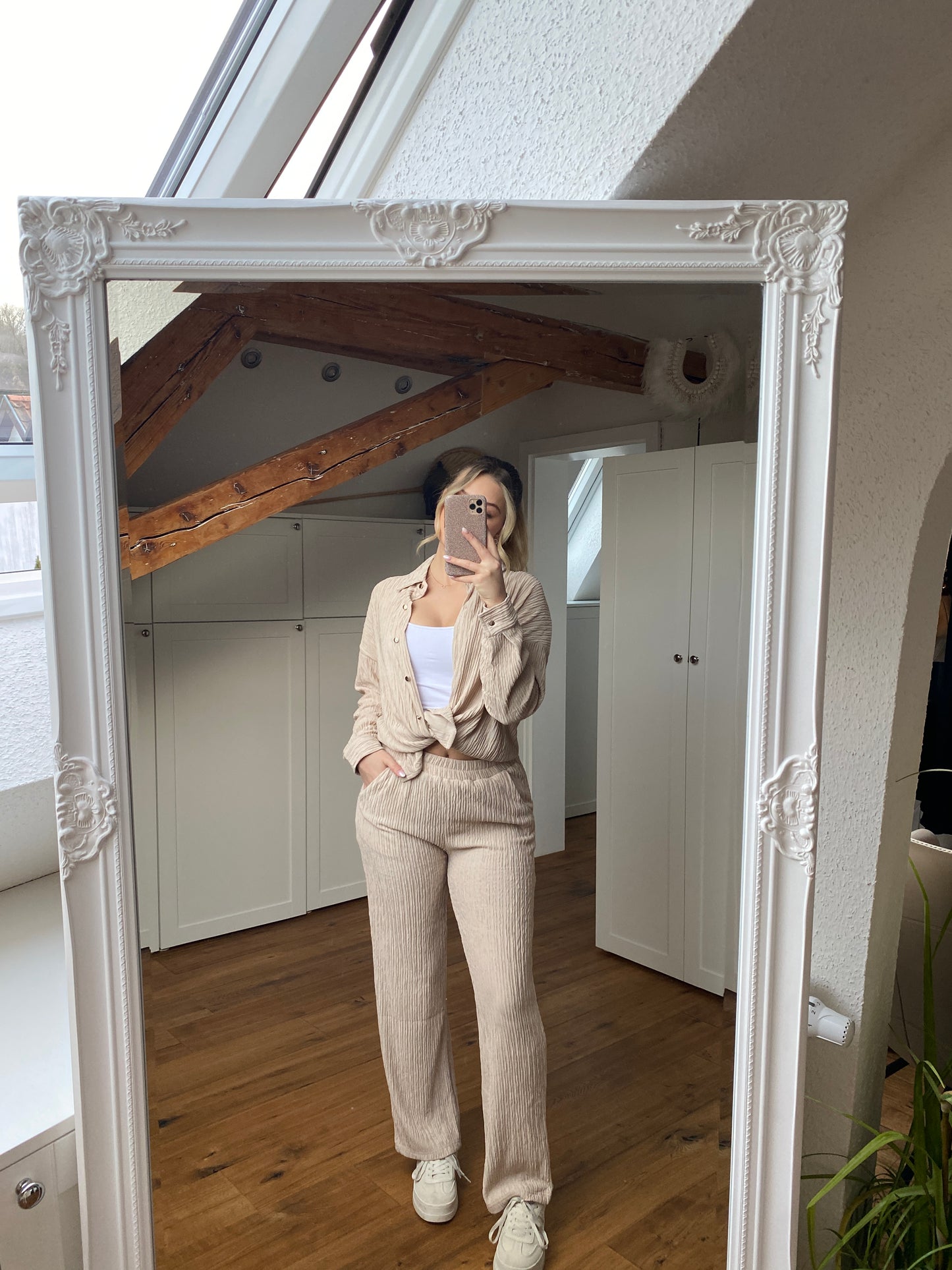 Zweiteiler Beige