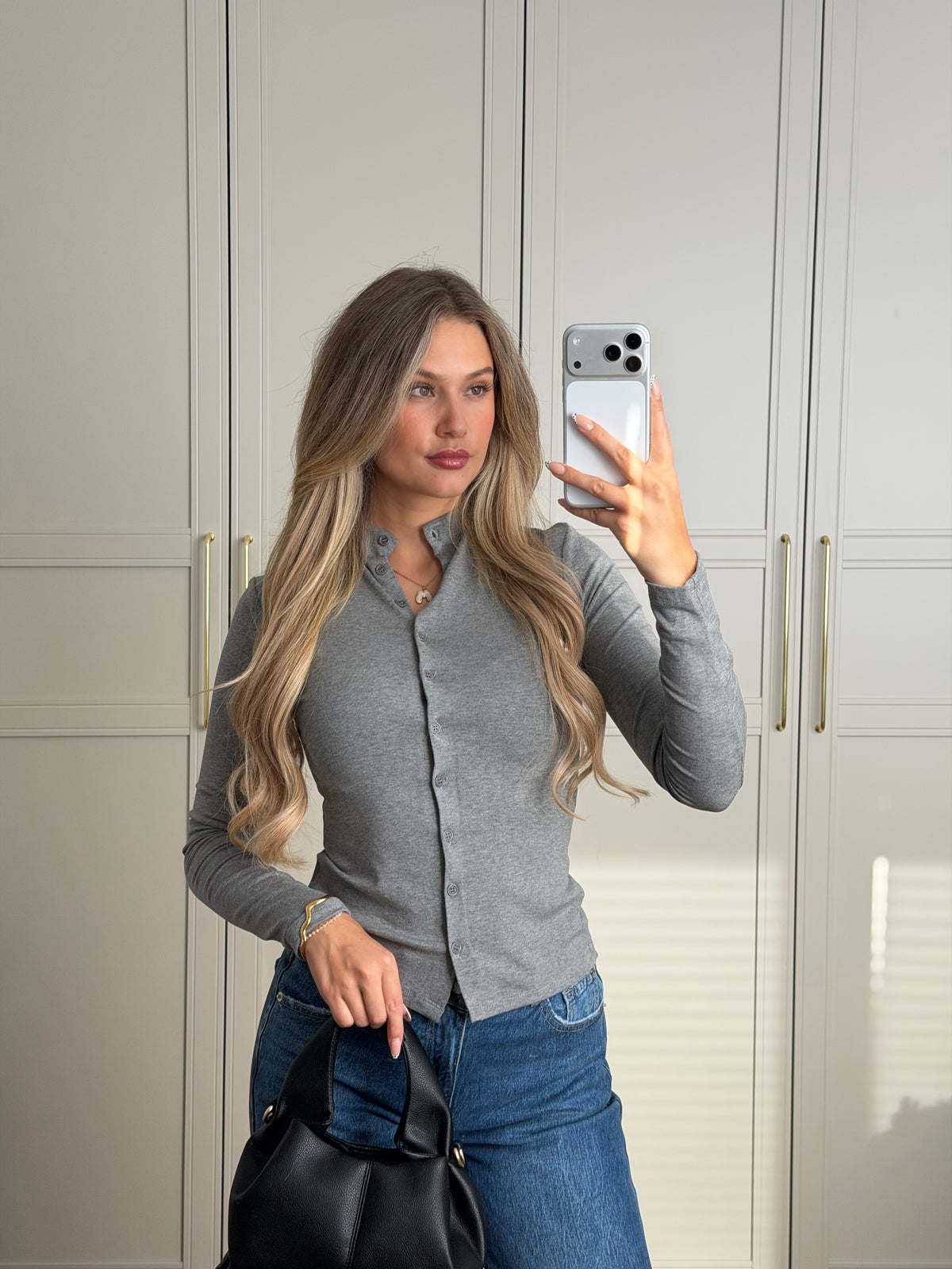 Button Basic Longsleeve