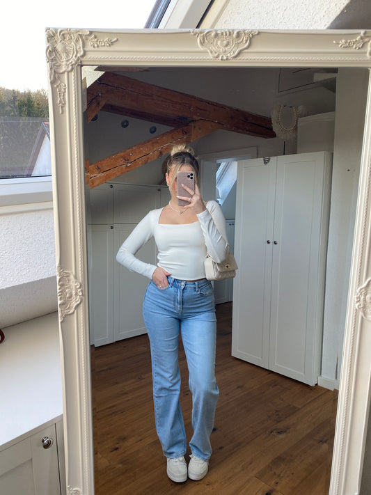 Straight Leg Jeans