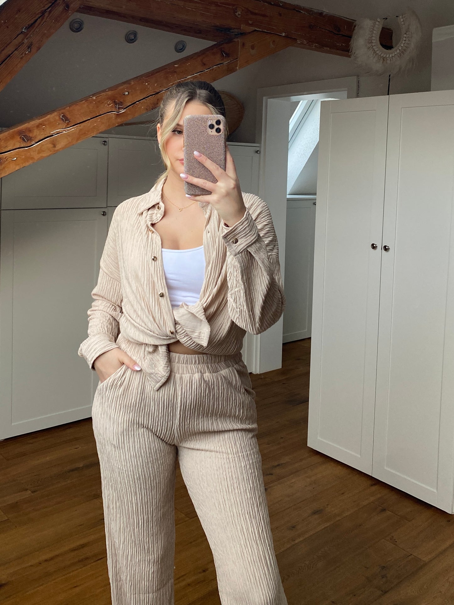 Zweiteiler Beige