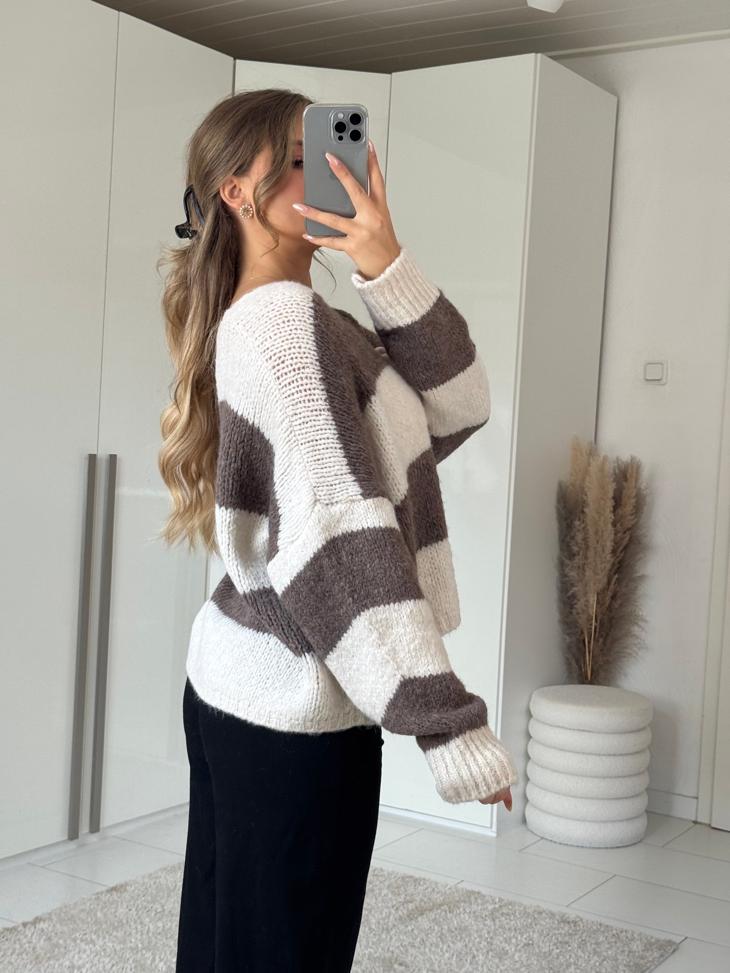 Streifen Cardigan - Hazel