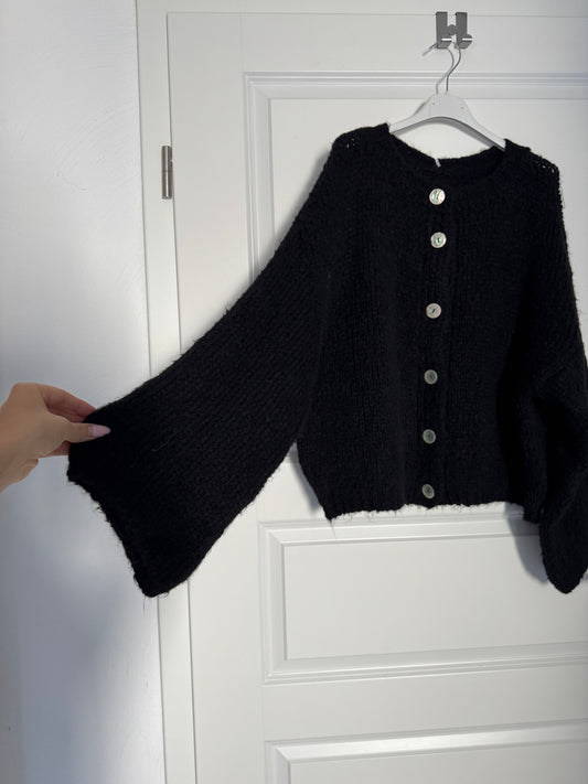 Cozy Everyday Cardigan - Schwarz