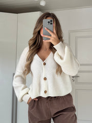 Cardigan Marie - Weiß