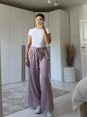 Sofia Musselin Hose - altrosa