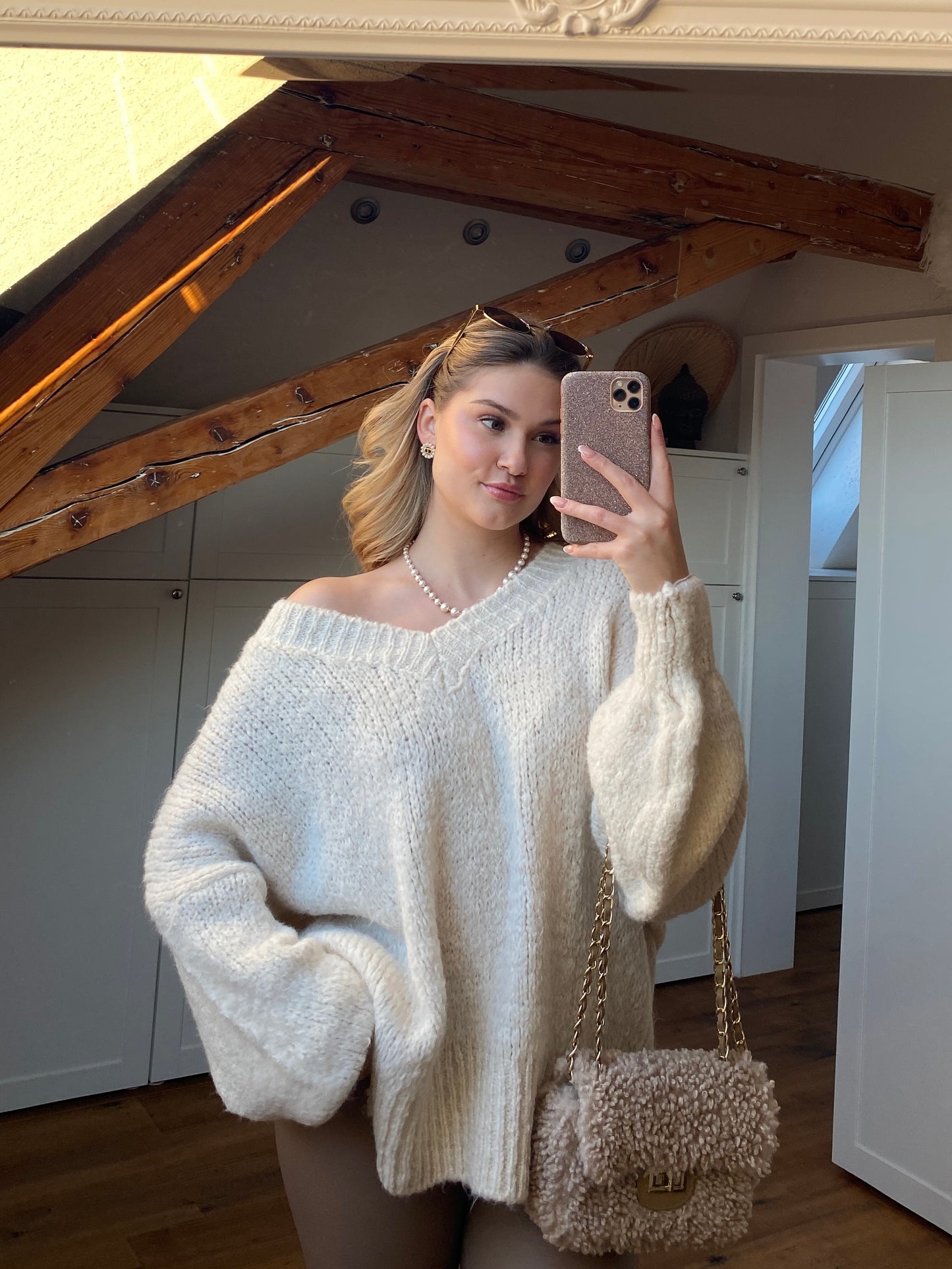 Strickpullover Missy - Creme