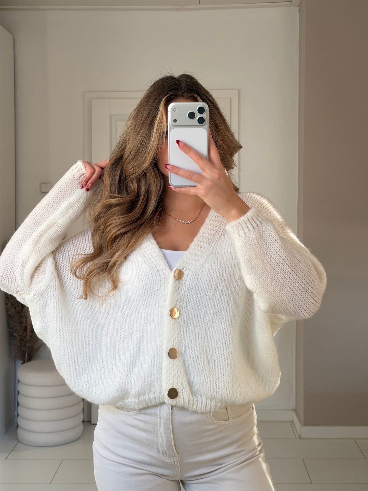 Golden Detail Cardigan